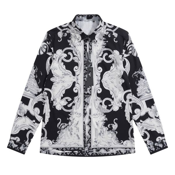 casual men's clothing shirt 2023 medusa fashion brand business work long-sleeved shirt couple's spring-fitting slim shirt 01-0007, White;black
casual men's clothing shirt 2023 medusa fashion brand business work long-sleeved shirt couple's spring-fitting slim shirt 01-0007, White;black