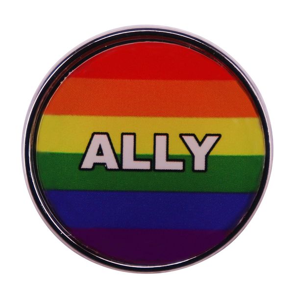 rainbow ally button badge lgbt pin cute anime movies games hard enamel pins collect metal cartoon brooch backpack hat bag collar lapel badge, Blue
rainbow ally button badge lgbt pin cute anime movies games hard enamel pins collect metal cartoon brooch backpack hat bag collar lapel badge, Blue