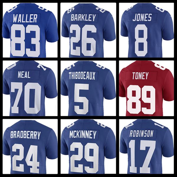 new daniel jones yorks darren waller giantes saquon barkley leonard williams xavier mckinney wan'dale robinson kayvon thibodeaux kadari, Black;red
new daniel jones yorks darren waller giantes saquon barkley leonard williams xavier mckinney wan'dale robinson kayvon thibodeaux kadari, Black;red