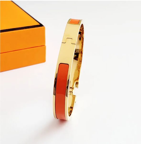 fashions lassicbracelet designer 8mm gold bangle luxury brand enamel bracelet for men women birthday mother' day jewelry holiday gifts, Black
fashions lassicbracelet designer 8mm gold bangle luxury brand enamel bracelet for men women birthday mother' day jewelry holiday gifts, Black