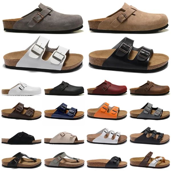 birkenstock boston clogs slippers designer sandals men women slides slipper soft footbed suede leather buckle strap shoes outdoor size 35-46, Black 
birkenstock boston clogs slippers designer sandals men women slides slipper soft footbed suede leather buckle strap shoes outdoor size 35-46, Black