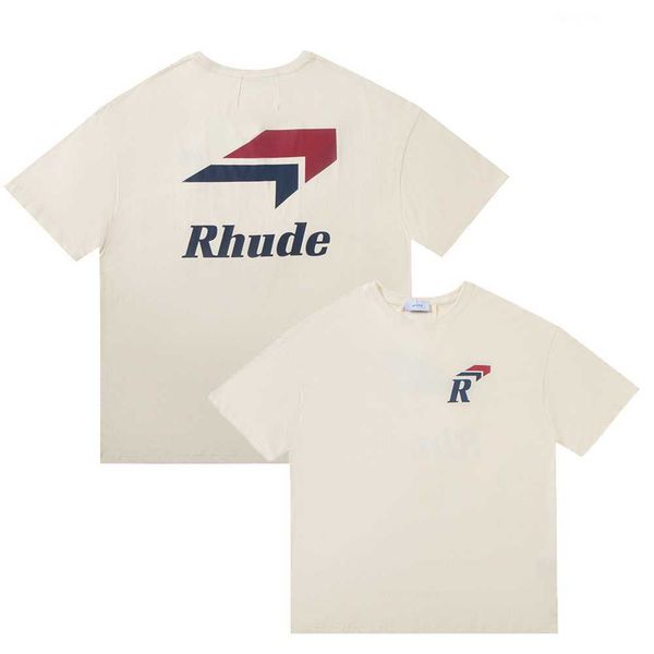 rhude summer fashion brand oversize drop shoulder loose swag cotton tee t shirt for men women, White;black
rhude summer fashion brand oversize drop shoulder loose swag cotton tee t shirt for men women, White;black