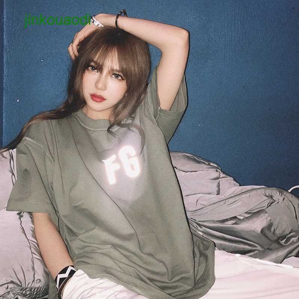 fear god fogg colorful reflective letter t-shirt short sleeve loose street fashion brand summer 3 colors, White
fear god fogg colorful reflective letter t-shirt short sleeve loose street fashion brand summer 3 colors, White