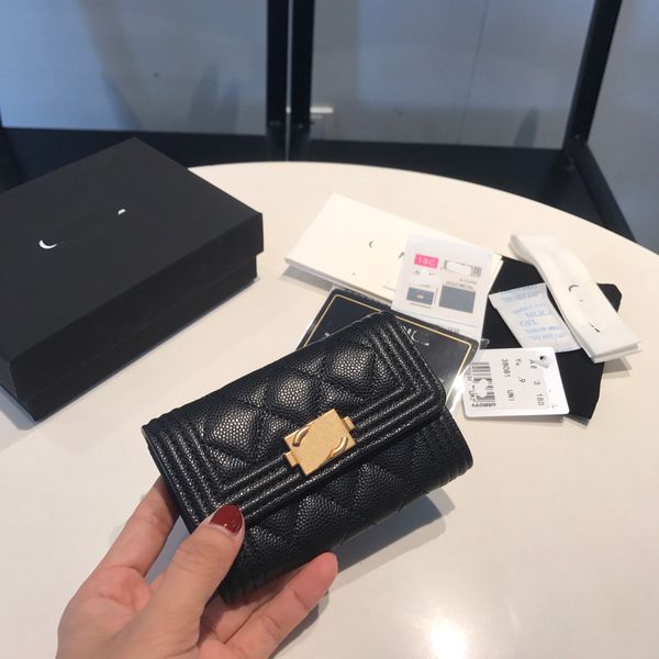 brand-name genuine leather high-quality short wallet internet celebrity style fashion temperament versatile coin purse card holder, Red;black
brand-name genuine leather high-quality short wallet internet celebrity style fashion temperament versatile coin purse card holder, Red;black