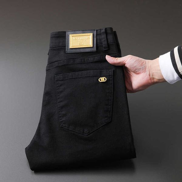 simple european 2023 spring black and white jeans men's feet stretch fashion brand casual pants, Blue
simple european 2023 spring black and white jeans men's feet stretch fashion brand casual pants, Blue