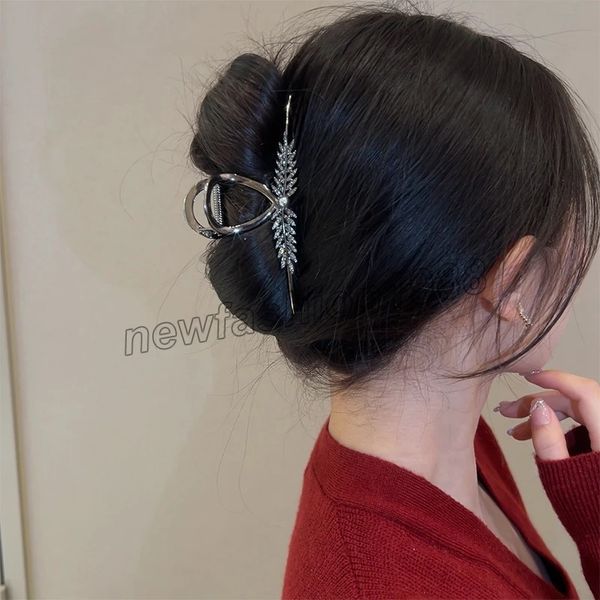clamps korean fashion hair claws temperament gold grab wheat ear metal hair clips elegant vintage headband hair clips hair accessories, Slivery;golden
clamps korean fashion hair claws temperament gold grab wheat ear metal hair clips elegant vintage headband hair clips hair accessories, Slivery;golden
