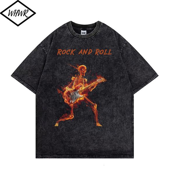 mens tshirts wash cotton retro t shirt rock and roll skull graphic printed tshirt y2k hip hop high street for summer tees 230317, White;black
mens tshirts wash cotton retro t shirt rock and roll skull graphic printed tshirt y2k hip hop high street for summer tees 230317, White;black