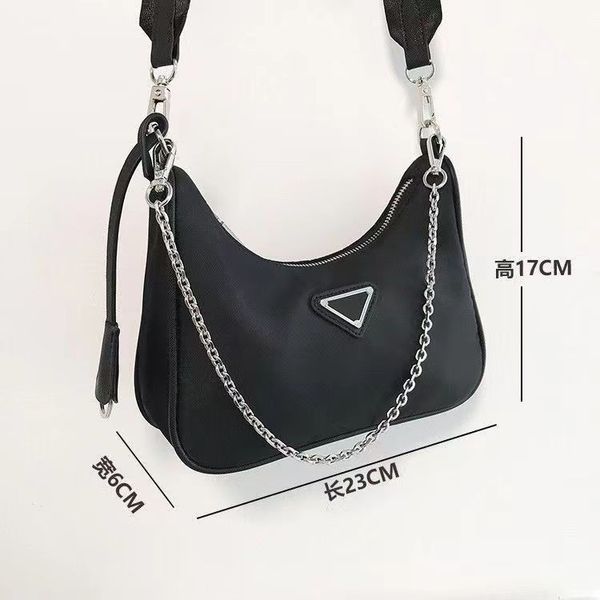 sport bags european and american fashion women's underarm chain crossbody bag all-in-one nylon street handbag korean satchel
sport bags european and american fashion women's underarm chain crossbody bag all-in-one nylon street handbag korean satchel