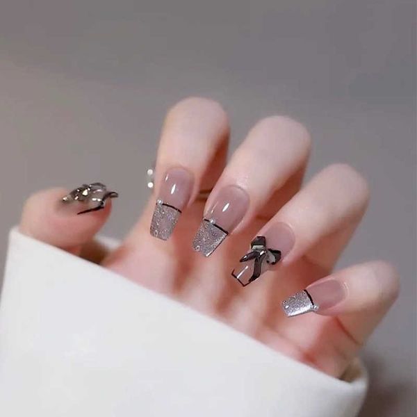 false nails french black butterfly trapezoidal wearing pure ice penetrating patch finished whitening 230318, Red;gold
false nails french black butterfly trapezoidal wearing pure ice penetrating patch finished whitening 230318, Red;gold
