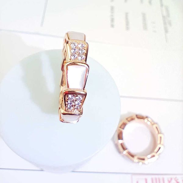 8f9c designer originalhigh edition snake bone white fritillaria ring female v gold 18k rose fashion bamboo knot colorless, Silver
8f9c designer originalhigh edition snake bone white fritillaria ring female v gold 18k rose fashion bamboo knot colorless, Silver