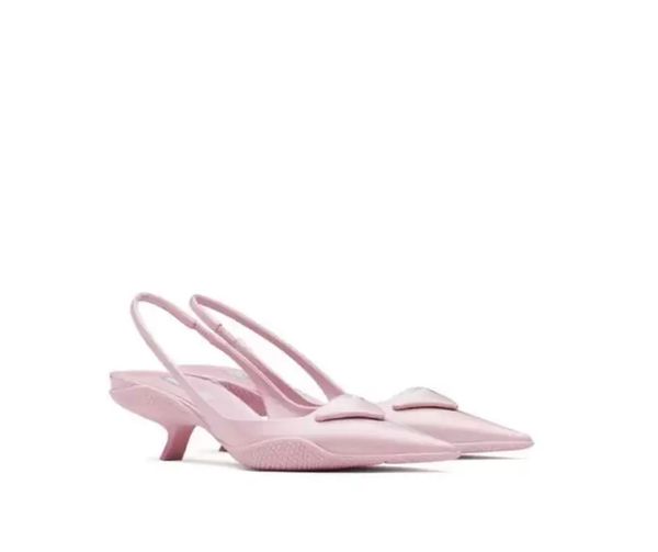 luxurys designers spring sandals shiny leather back strap high heels triangularhr heel logo head high-heeled women shoes wedding party dress, Black
luxurys designers spring sandals shiny leather back strap high heels triangularhr heel logo head high-heeled women shoes wedding party dress, Black