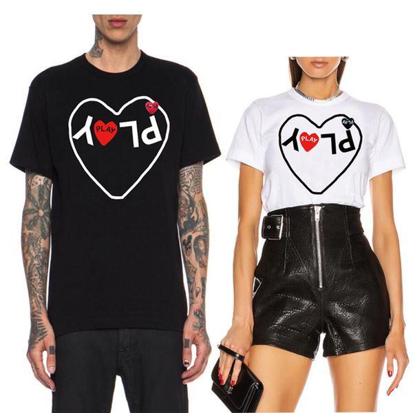 womens tshirt play men women tshirt summer heart letter printing embroidered cotton oneck shortsleeved loose breathable couple tshirt 230317, White
womens tshirt play men women tshirt summer heart letter printing embroidered cotton oneck shortsleeved loose breathable couple tshirt 230317, White