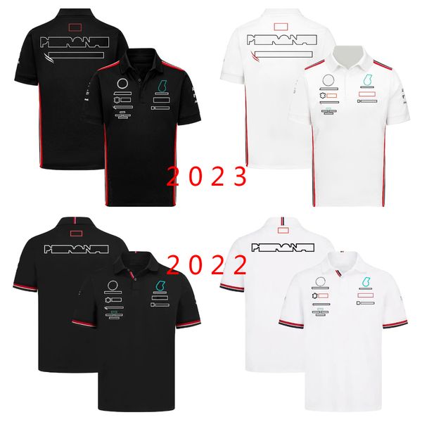 new f1 racing suit short-sleeved team lapel polo shirt t-shirt customization for male and female racers in summer
new f1 racing suit short-sleeved team lapel polo shirt t-shirt customization for male and female racers in summer