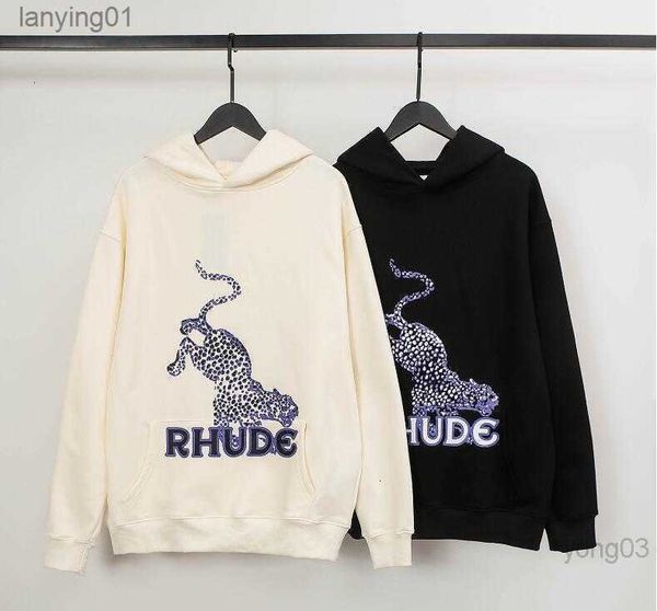 spring man sweatshirt spotted cheetah fleece mens hoodie jumper rhude designer hoodies streetwear pullover men's clothing, Black
spring man sweatshirt spotted cheetah fleece mens hoodie jumper rhude designer hoodies streetwear pullover men's clothing, Black