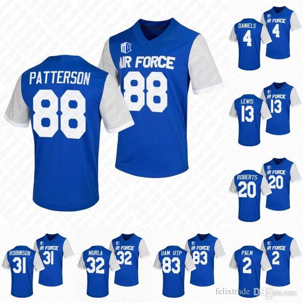 american college football wear af 2022 space force rivalry college football jersey kyle patterson uam utp matthew murla elijah robinson corv, Black
american college football wear af 2022 space force rivalry college football jersey kyle patterson uam utp matthew murla elijah robinson corv, Black