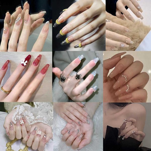 false nails wearing manicure false nails removable long gourd finished patch patches 230318, Red;gold
false nails wearing manicure false nails removable long gourd finished patch patches 230318, Red;gold