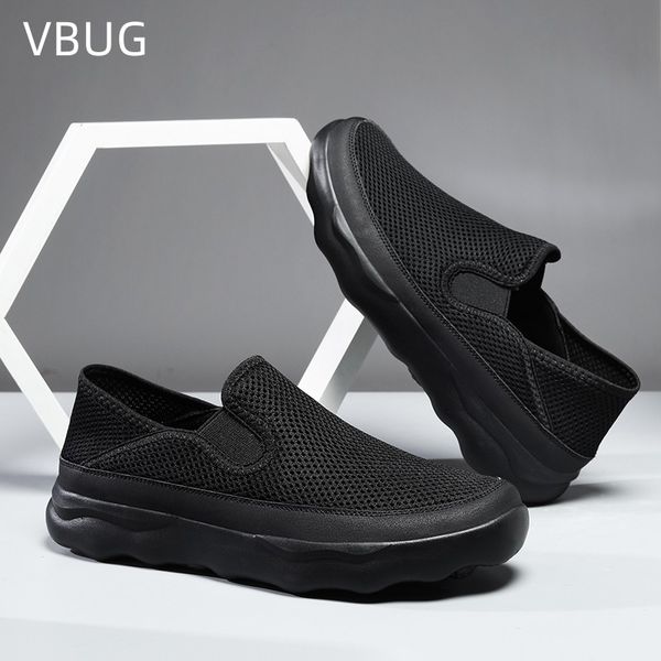 sandals summer mens mesh slip on casual outdoor sneakers thick sole waterproof comfortable lightweight safety designer imitation, Black
sandals summer mens mesh slip on casual outdoor sneakers thick sole waterproof comfortable lightweight safety designer imitation, Black