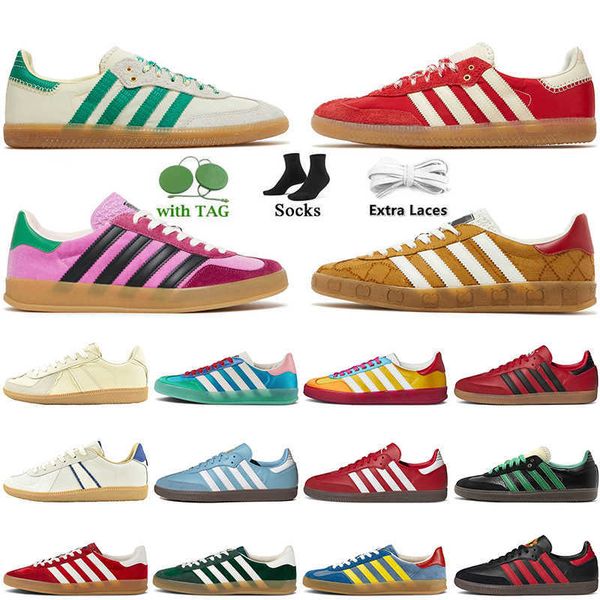 designer mens women samba gazelle casual shoes sneakers original vegan pink velvet light blue suede black white gum cream casual flats
designer mens women samba gazelle casual shoes sneakers original vegan pink velvet light blue suede black white gum cream casual flats