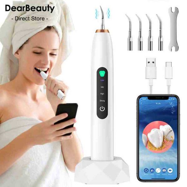 visual dental scaler for teeth tartar remover electric cleaner tooth calculus plaque wireless stone removal 220713
visual dental scaler for teeth tartar remover electric cleaner tooth calculus plaque wireless stone removal 220713