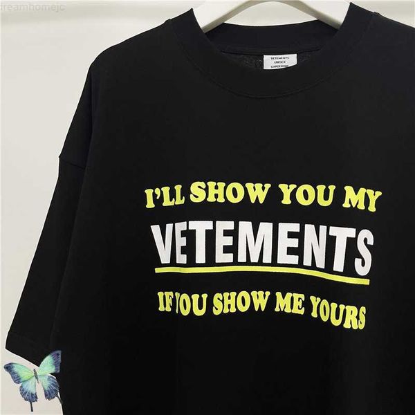 i will show you my vetements t-shirt money cann't make me happy couple 100% cotton tee 0318, White;black
i will show you my vetements t-shirt money cann't make me happy couple 100% cotton tee 0318, White;black