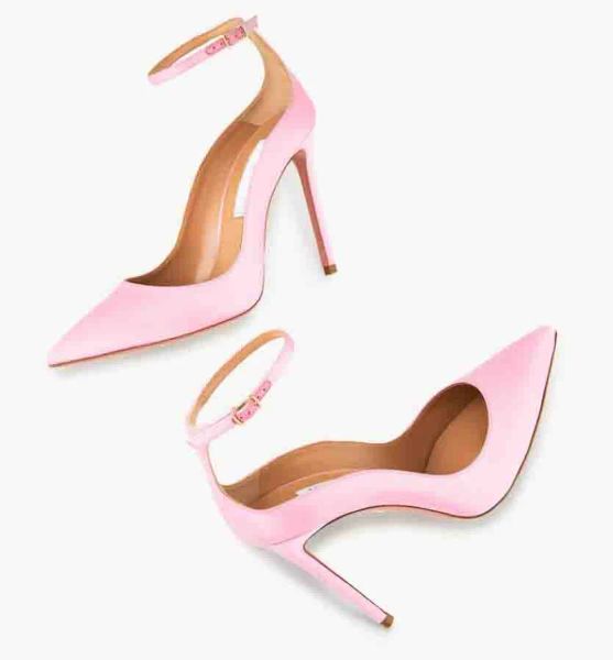 luxury brands shoes women dress bride pumps high heels aquazz- love affair pump 105mm ankle strap pointy toe satin leathers black pink 35-42
luxury brands shoes women dress bride pumps high heels aquazz- love affair pump 105mm ankle strap pointy toe satin leathers black pink 35-42