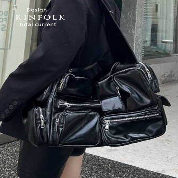 multi-pocket design biker computer crossbody shoulder bag senior sense of large capacity fitness bag underarm bag 0331
multi-pocket design biker computer crossbody shoulder bag senior sense of large capacity fitness bag underarm bag 0331