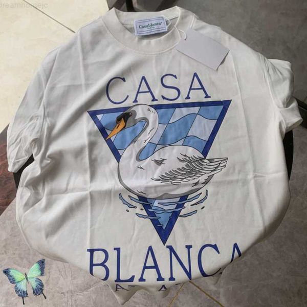 23ss new diamond swan letter print casablanca t-shirts cotton loose short sleeve t-shirt for men women 0318, White;black
23ss new diamond swan letter print casablanca t-shirts cotton loose short sleeve t-shirt for men women 0318, White;black