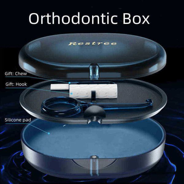 two layers of large capacity orthodontic retainer braces storage box waterproof breath soaking privacy protection 220713
two layers of large capacity orthodontic retainer braces storage box waterproof breath soaking privacy protection 220713