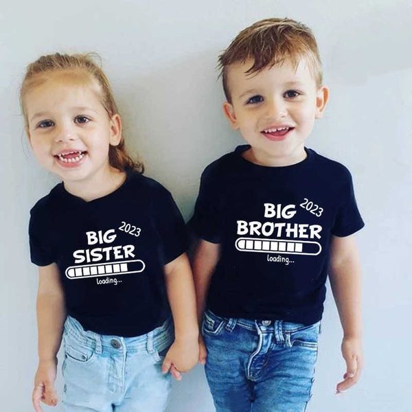 t-shirts big sister big brother loading 2023 kids t-shirt cotton children t shirt baby announcement toddler tshirt summer clothes w0317, Blue
t-shirts big sister big brother loading 2023 kids t-shirt cotton children t shirt baby announcement toddler tshirt summer clothes w0317, Blue