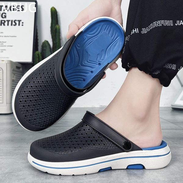 sandals summer shoes beach shoes non-slip birds nest sandals mens slippers outdoor round head middle-aged and old people wear, Black
sandals summer shoes beach shoes non-slip birds nest sandals mens slippers outdoor round head middle-aged and old people wear, Black