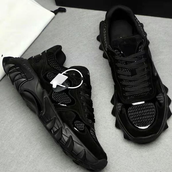 2023 luxurious brands men b-east sneaker shoes suede leather & mesh trainer chunky rubber sole lace up runner sports comfort discount footwe, Black
2023 luxurious brands men b-east sneaker shoes suede leather & mesh trainer chunky rubber sole lace up runner sports comfort discount footwe, Black