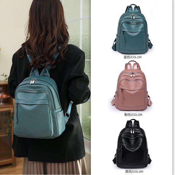 women men backpack style genuine leather fashion casual bags small girl schoolbag business lapbackpack charging bagpack rucksack sport&outdo
women men backpack style genuine leather fashion casual bags small girl schoolbag business lapbackpack charging bagpack rucksack sport&outdo