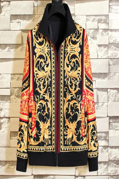 men039s jackets seestern brand jacket printed flower fashion autumn winter casual coat red zipper sports windbreaker2180574, Black;brown
men039s jackets seestern brand jacket printed flower fashion autumn winter casual coat red zipper sports windbreaker2180574, Black;brown