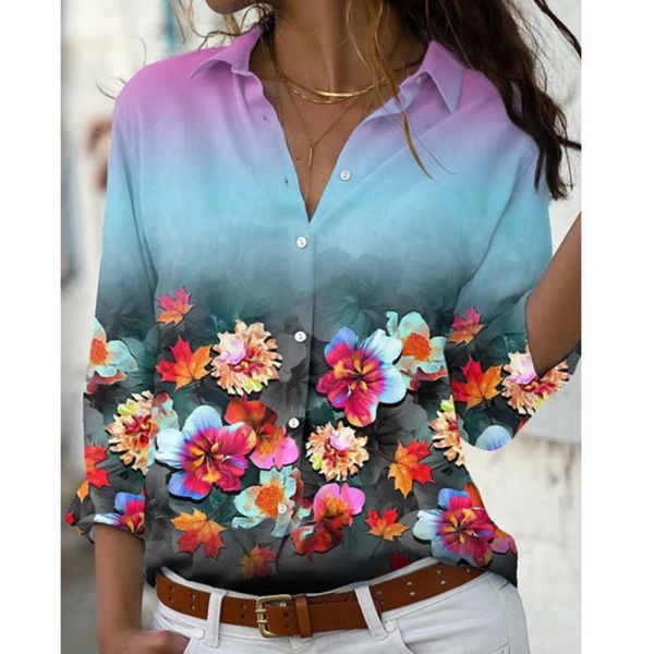 women's shirts and shirts designer 2022 loose fit polo long sleeve single breasted shirt urban style women's printed 2jlp, Gray
women's shirts and shirts designer 2022 loose fit polo long sleeve single breasted shirt urban style women's printed 2jlp, Gray