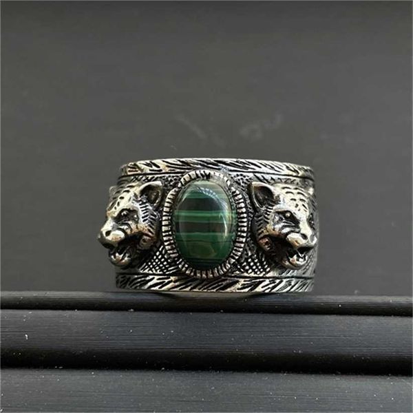 2023 designer new fashion jewelry s925 silver garden carved old pattern inlaid with resin double tiger head wide edition men's and wome
2023 designer new fashion jewelry s925 silver garden carved old pattern inlaid with resin double tiger head wide edition men's and wome