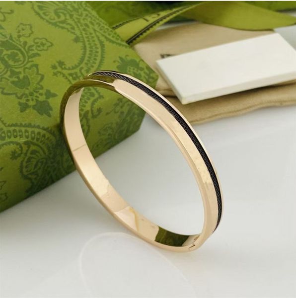 high-quality bangle bracelet luxury g bracelet letter bracelet titanium steel diamonds bracelet women men fashion jewelry gift, Black
high-quality bangle bracelet luxury g bracelet letter bracelet titanium steel diamonds bracelet women men fashion jewelry gift, Black