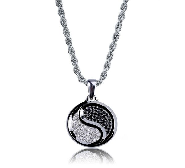 cubic zirconia hiphop yinyang pendant necklaces for men bling ice out hip hop jesus jewelry 18k gold plated necklace4811484, Silver
cubic zirconia hiphop yinyang pendant necklaces for men bling ice out hip hop jesus jewelry 18k gold plated necklace4811484, Silver