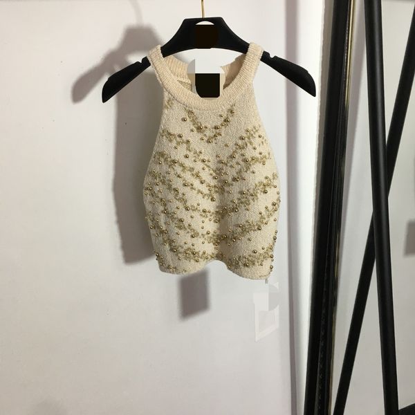 311 2023 runway spring summer women's sweaters brand same style sleeveless black white pink blue pullover clothes meiyi881, White;black
311 2023 runway spring summer women's sweaters brand same style sleeveless black white pink blue pullover clothes meiyi881, White;black