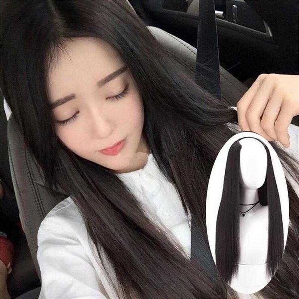 wholesale wig womens mid length straight hair fashion realistic u shaped half, Black
wholesale wig womens mid length straight hair fashion realistic u shaped half, Black