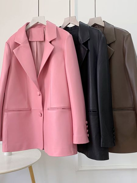 leather jacket women blazers for women genuine sheepskin waterproof hip hop spring clothing pink black m l xxl outerwear overcoat
leather jacket women blazers for women genuine sheepskin waterproof hip hop spring clothing pink black m l xxl outerwear overcoat