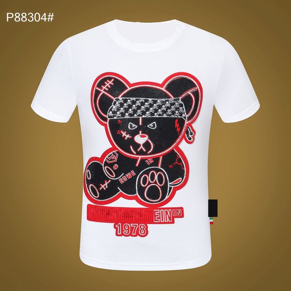 2023ss mens tshirts men designer plein bear skull diamond t shirt short sleeve dollar brown bear brand tee oneck skulls tshirt tees pb #125, White;black
2023ss mens tshirts men designer plein bear skull diamond t shirt short sleeve dollar brown bear brand tee oneck skulls tshirt tees pb #125, White;black