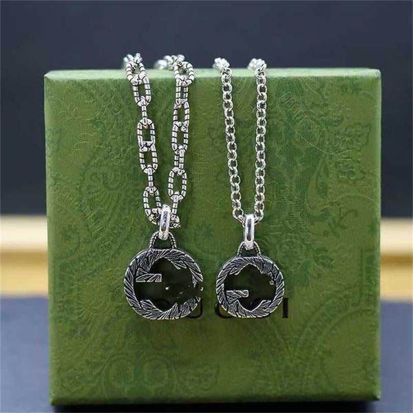 2023 designer new jewelry ancient family classic double necklace same letter carving version couple necklace trend hip hop, Black
2023 designer new jewelry ancient family classic double necklace same letter carving version couple necklace trend hip hop, Black