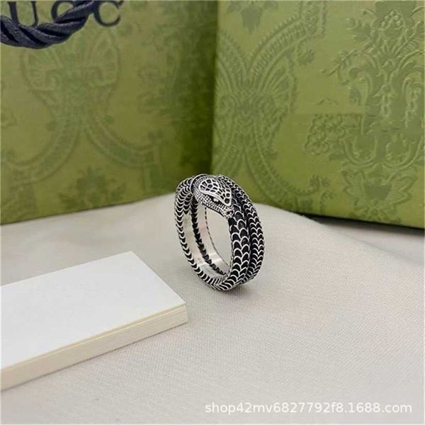 2023 designer new fashion jewelry ancient snake used three-dimensional winding lovers valentine's day ring, Silver
2023 designer new fashion jewelry ancient snake used three-dimensional winding lovers valentine's day ring, Silver