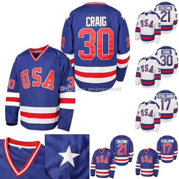 mens 1980 usa miracle on ice hockey jersey #17 jack o'callahan #21 mike eruzione #30 jim craig hockey jerseys s-xxxl in stock blue whit, Black;red
mens 1980 usa miracle on ice hockey jersey #17 jack o'callahan #21 mike eruzione #30 jim craig hockey jerseys s-xxxl in stock blue whit, Black;red