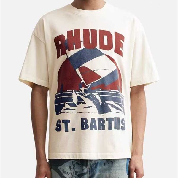 rhude 2023 spring and summer new sunset sea sail letter print men's leisure short sleeve t-shirt, White;black
rhude 2023 spring and summer new sunset sea sail letter print men's leisure short sleeve t-shirt, White;black