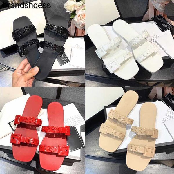 luxurys women jelly slippers designer rubber sandals new fashion beach slippers red white flip flops womens slides casual slipper with box, Black
luxurys women jelly slippers designer rubber sandals new fashion beach slippers red white flip flops womens slides casual slipper with box, Black