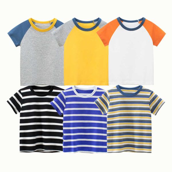 t-shirts 2022 kids boys girls short sleeve t-shirts clothes children 100% cotton striped patchwork summer casual tees w0317, Blue
t-shirts 2022 kids boys girls short sleeve t-shirts clothes children 100% cotton striped patchwork summer casual tees w0317, Blue
