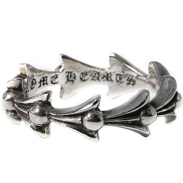 2023 designer new ch crook heart high edition mixed fishbone wave personality simple couple sterling silver ring
2023 designer new ch crook heart high edition mixed fishbone wave personality simple couple sterling silver ring