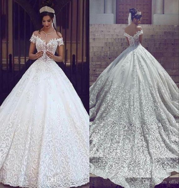 2023 new vintage lace a line wedding dresses off the shoulder short sleeves applique sweep train bridal gowns custom made6728753, White
2023 new vintage lace a line wedding dresses off the shoulder short sleeves applique sweep train bridal gowns custom made6728753, White