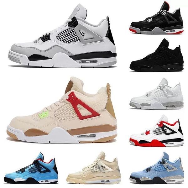 4 4s mens women fashion basketball shoes sports military black cat wild things white oreo university blue sail bred sneakers jumpman trainer
4 4s mens women fashion basketball shoes sports military black cat wild things white oreo university blue sail bred sneakers jumpman trainer